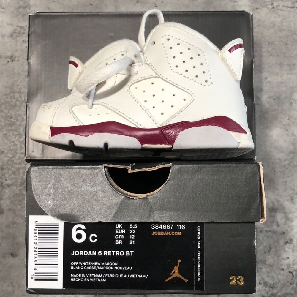 Jordan 6 retro BT